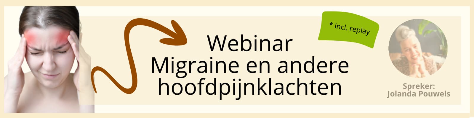 Webinar Migraine en andere hoofdpijnklachten